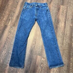 Levi's 501 Men's Straight Blue Jeans